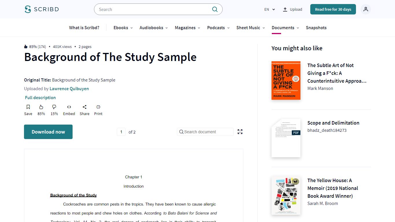 Background of The Study Sample | PDF | Insecticide | Bacteria - Scribd